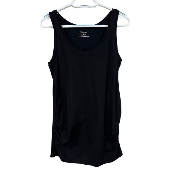 Motherhood Tops - Motherhood Maternity Size Med Black Stretch Tank Top Minimal Basics